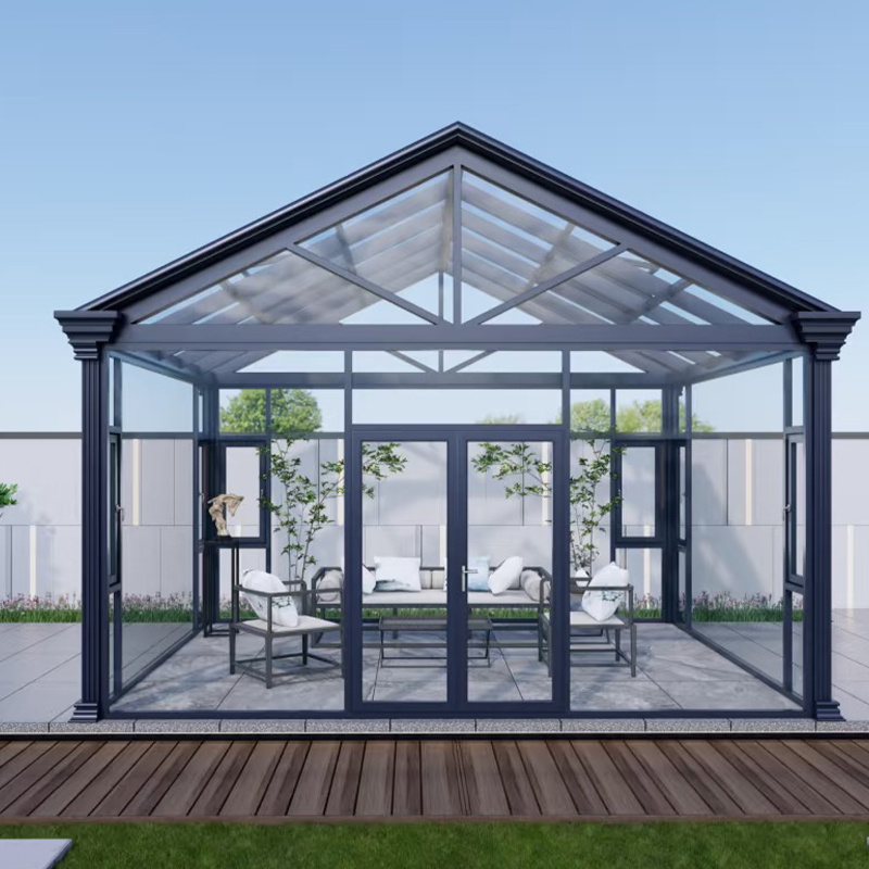 Solárium A-Frame (dizajn s rýchlym odvodnením)